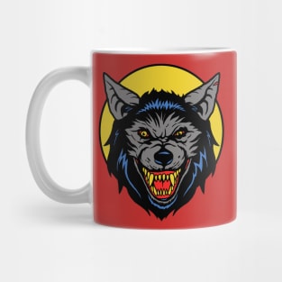 Retro Werewolf Mug